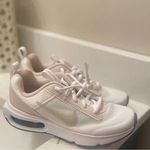 White Nike shoes
